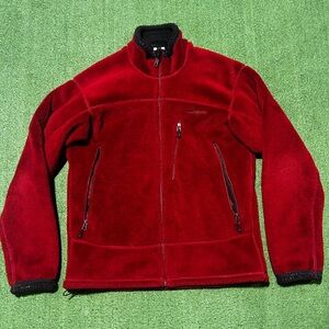 Patagonia Jacket Men’s M Regulator R4 36100FA USA Y2K Polartec Red Full Zip